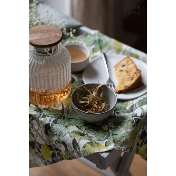 Lanena kuhinjska krpa 45x65 cm Lotus – Linen Tales-image-4