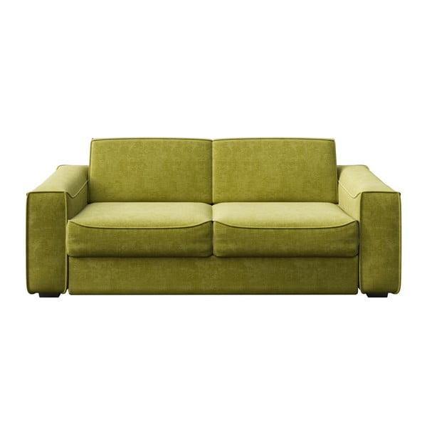 Maslinasto zelena sofa na razvlačenje MESONICA Munro, 224 cm