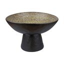 Crna/bež zdjela od kamenine ø 31,5 cm By Hand  – Mette Ditmer Denmark