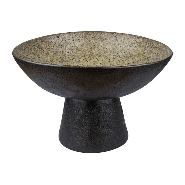 Crna/bež zdjela od kamenine ø 31,5 cm By Hand  – Mette Ditmer Denmark