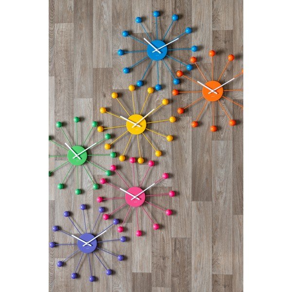 Zidni sat ø 40 cm Funky Spider – Karlsson-image-2