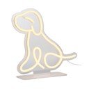 Žuta  dječja stolna lampa Sitting Dog – Leitmotiv