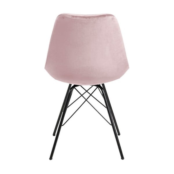 Crna/ružičasta blagovaonska stolica Eris – Actona-image-3