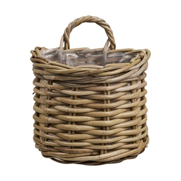 Ukrasna tegla za cvijeće za bilje/viseća i zidna od ratana Keli – House Nordic