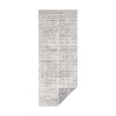 Sivo-krem vanjski tepih NORTHRUGS Biri, 80 x 250 cm