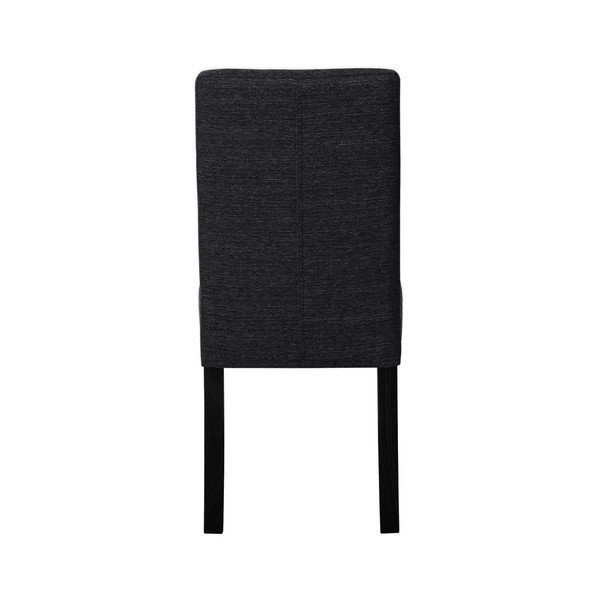 Crna stolica s nogama od crne bukve Ted Lapidus Maison Tonka-image-4