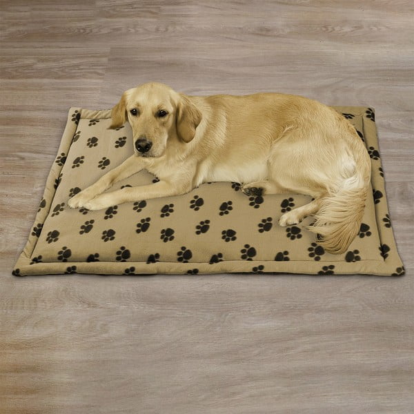 Svjetlo smeđi pamučan krevet za pse 60x90 cm – Maximex-image-1