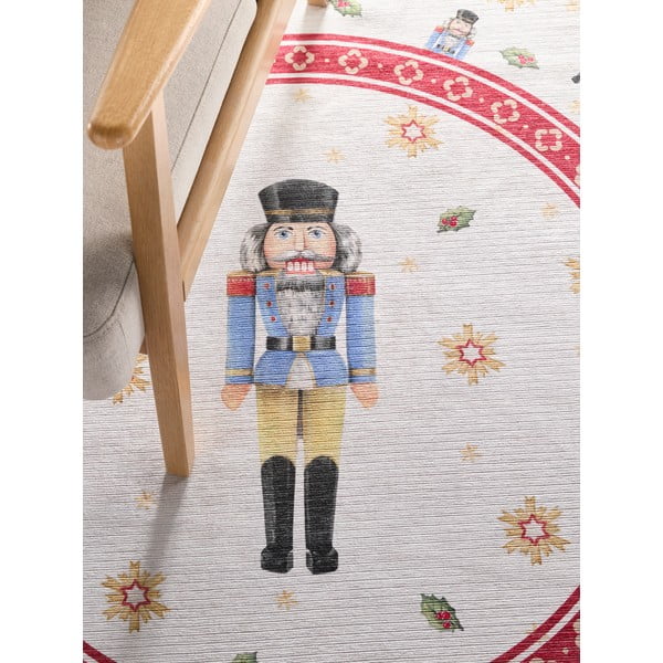 Crveni okrugao tepih s božićnim motivom ø 160 cm Toy's Delight Nutcracker – Villeroy&Boch-image-2