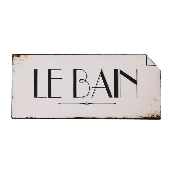 Zidna oznaka Antic Line Le Bain