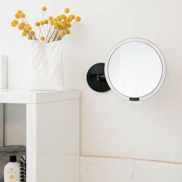 Zidno/kozmetičko ogledalo s osvjetljenjem/povećavajuće (s povećanjem 5x) 8x23 cm Sensor – simplehuman-image-1