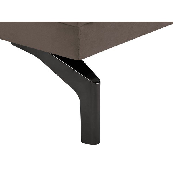 Smeđa sofa s bazom u crnoj boji Windsor &amp; Co Sofas Jupiter-image-4