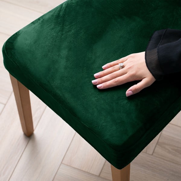 Zelena rastezljiva presvlaka za stolicu 48 cm Sento – Restilo-image-1