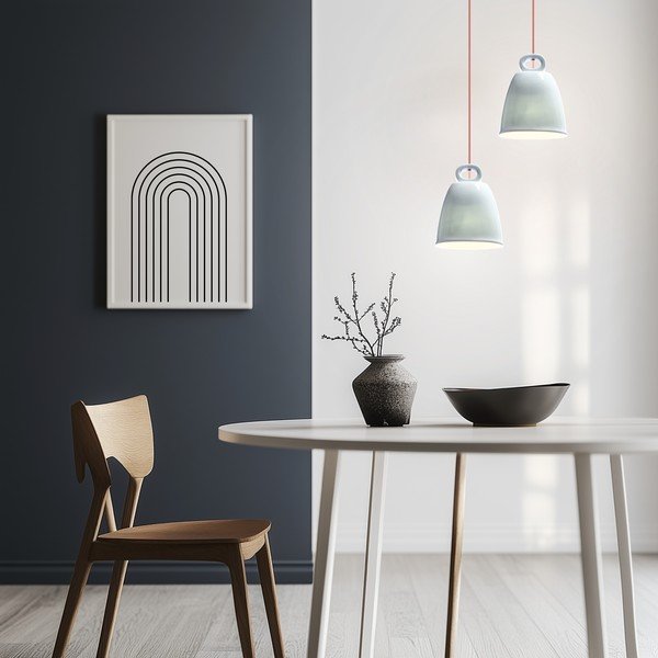 Plavi dječji luster s keramičkim sjenilom Sewilla – Candellux Lighting-image-1