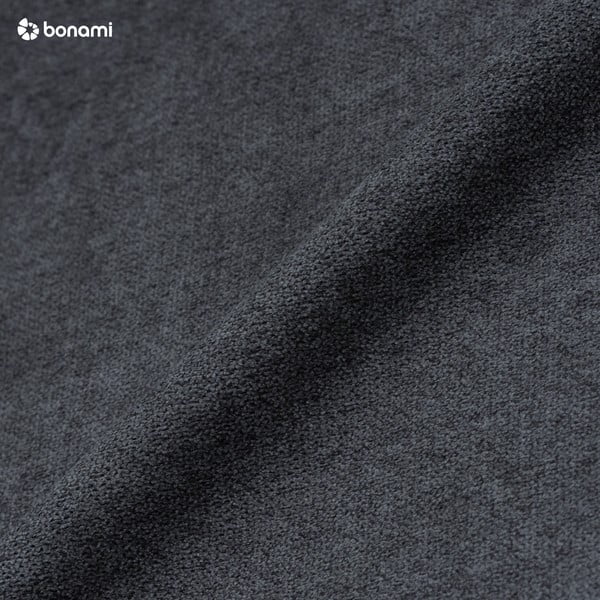 Tamno siva kutna garnitura Bobochic Paris Balio, lijevi kut-image-1