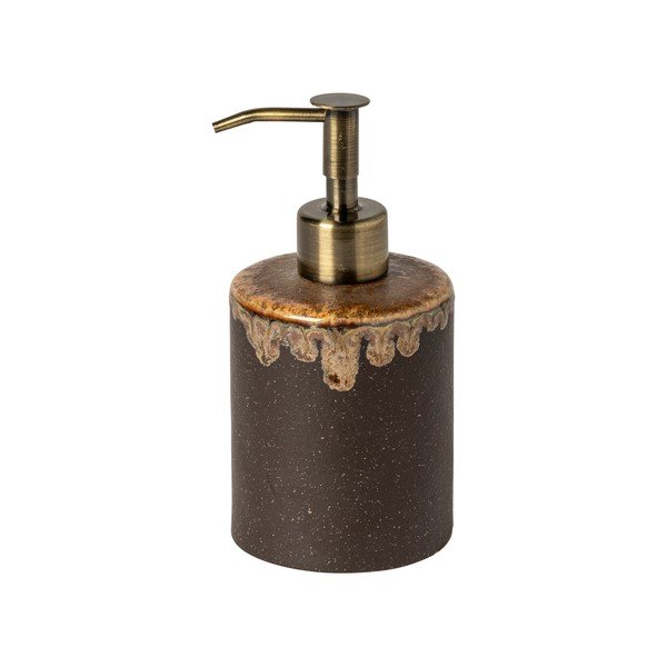 Smeđi dozator sapuna od kamenine Poterie Bath – Casafina