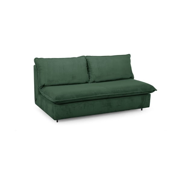 Zelena sklopiva sofa od samta 184 cm Isadora – Bobochic Paris-image-2