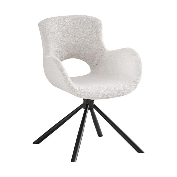 Bijele podstavljene blagovaonske stolice u setu s naslonima za ruke 2 kom Amorim – House Nordic-image-2