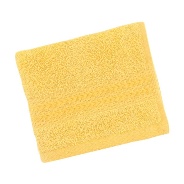 Žuti ručnik od čistog pamuka Foutastic, 30 x 50 cm-image-2