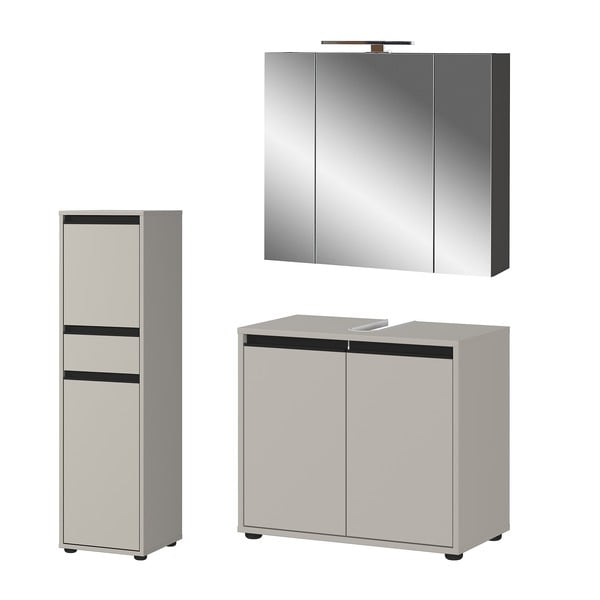 Sivi set namještaja za kupaonicu Lemont – Germania