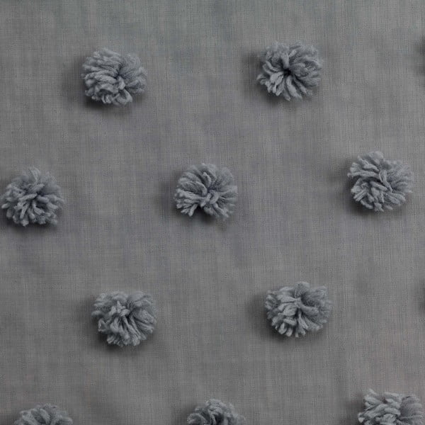 Antracitno siva prozirna zavjesa 140x240 cm Melusine – douceur d'intérieur-image-3