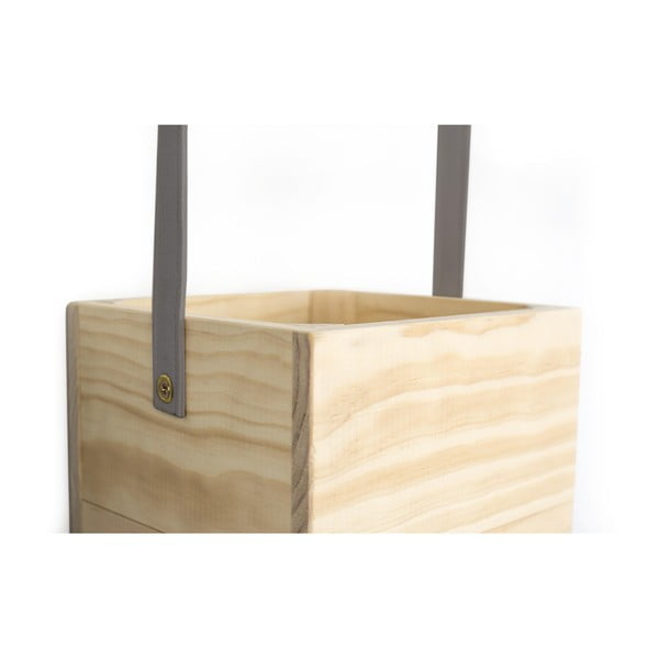 Saksija za cvijeće od jelovine Surdic Colgante, 17 x 62 cm-image-3