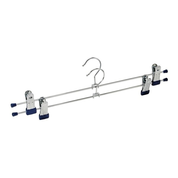 Set s 2 vješalice za odjeću s kvačicama Wenko Hanger Snap Long-image-1