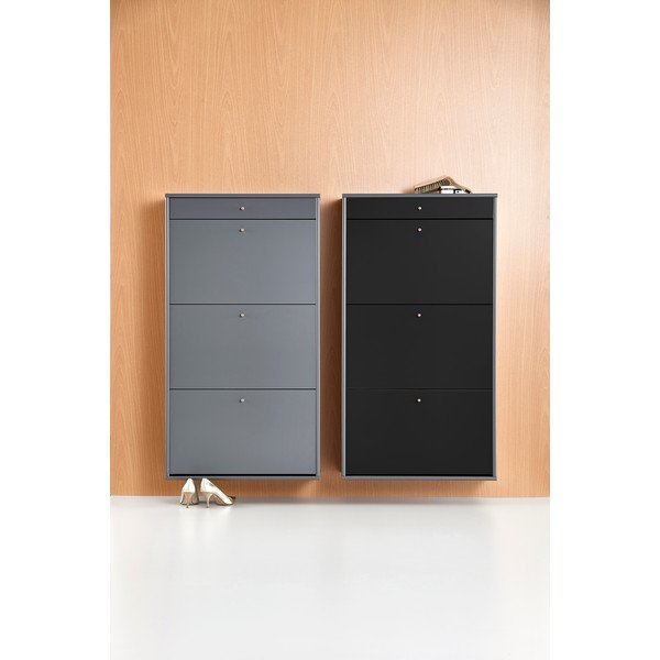 Sivi preklopni ormarić za cipele Mistral - Hammel Furniture-image-4