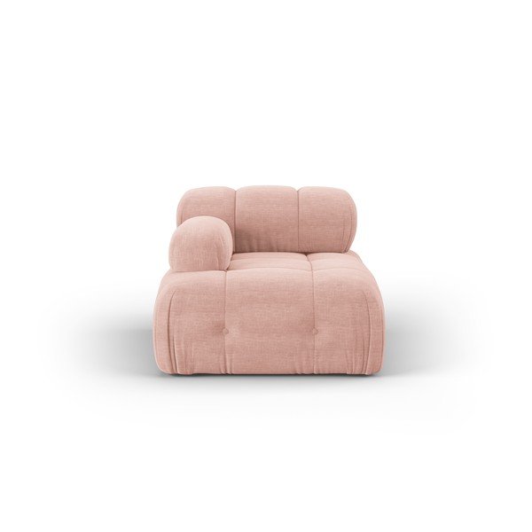 Svijetlo ružičasta modularna sjedeća garnitura Ferento – Cosmopolitan Design