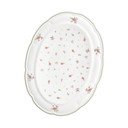 Bijeli porculanski pladanj Brandani Nonna Rosa