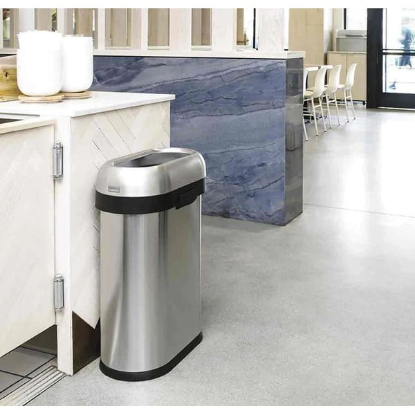 Kanta za otpad od nehrđajućeg čelika 50 l - simplehuman-image-1