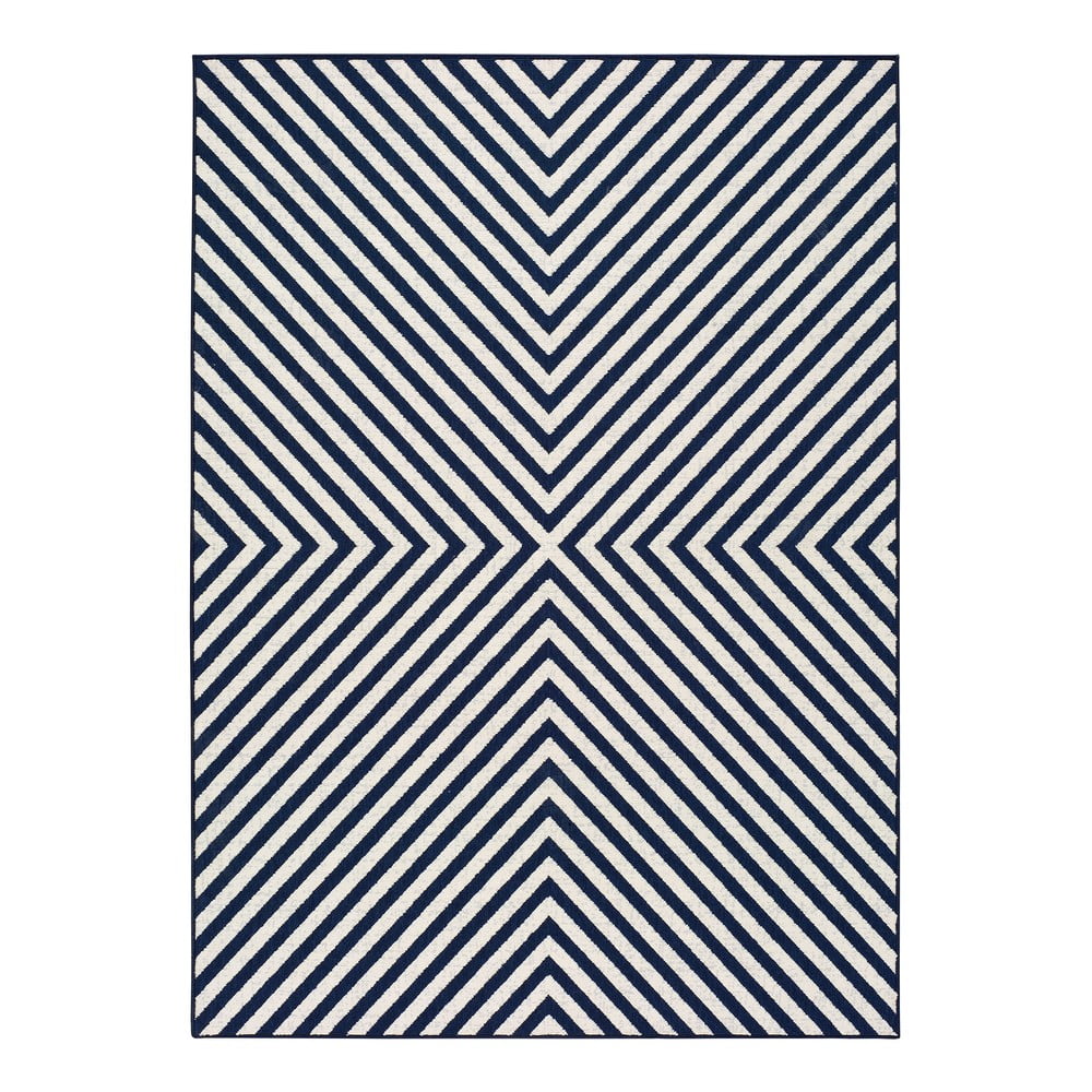 Plavo-bijeli vanjski tepih Universal Cannes Hypnotic, 150 x 80 cm