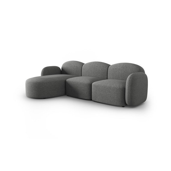 Tamno siva kutna garnitura (s lijevim kutom) Blair – Micadoni Home-image-2
