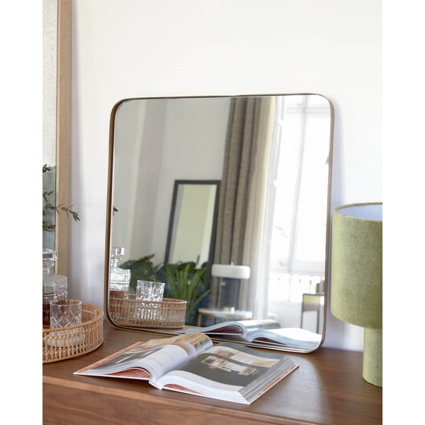 Zidno ogledalo 60x60 cm Marco – Kave Home-image-1