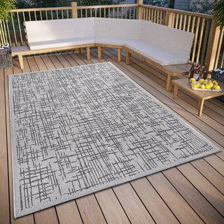 Sivi vanjski tepih 63x120 cm Clyde Telu – Hanse Home
