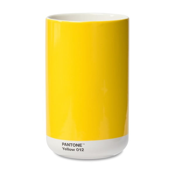 Žuta  keramička vaza Yellow 012 – Pantone