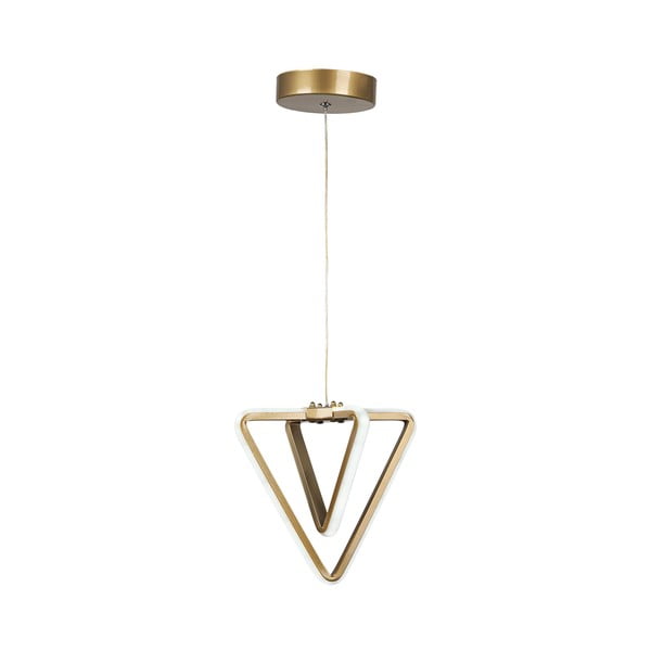 Metalna LED viseća svjetiljka u brončanoj boji ø 20 cm Baris – Squid Lighting