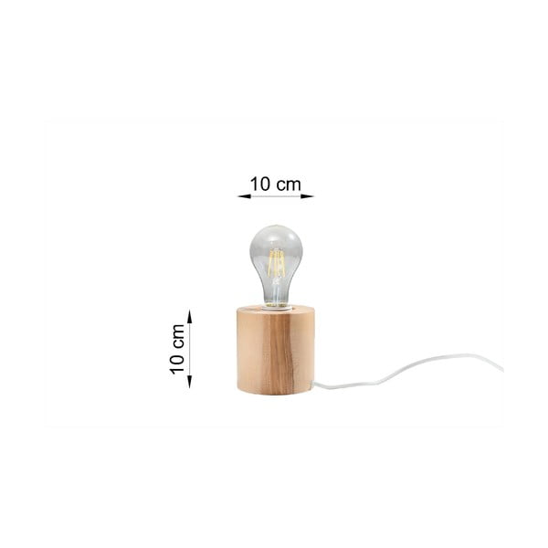 Drvena stolna lampa Sollux Elia-image-2