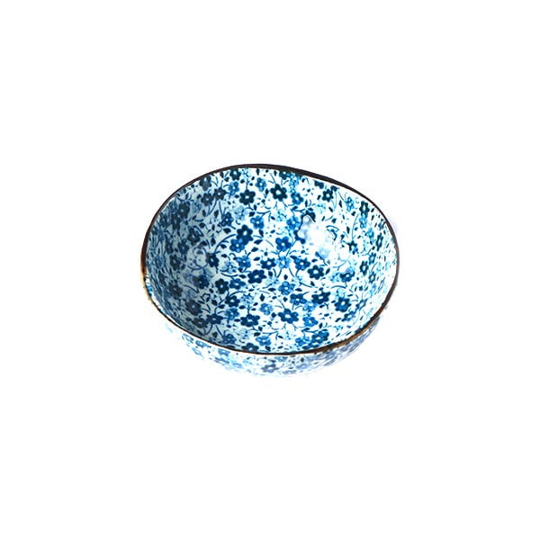 Plavo-bijela keramička zdjela Daisy, Ø 11 cm