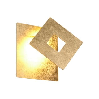 LED zidna lampa u zlatnoj boji Leano – Trio