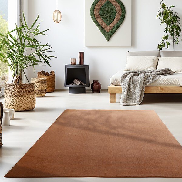 Smeđi periv tepih 240x340 cm Sky – Ayyildiz Carpets-image-1