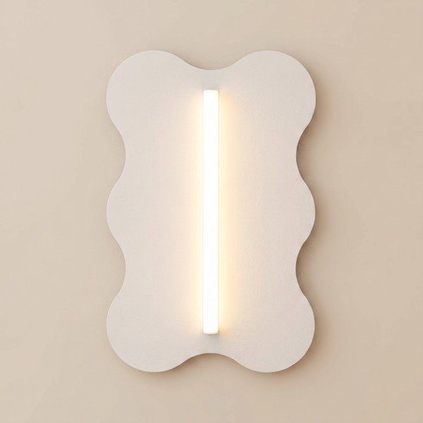 Bijela metalna zidna lampa KLOVER – Thoro-image-2