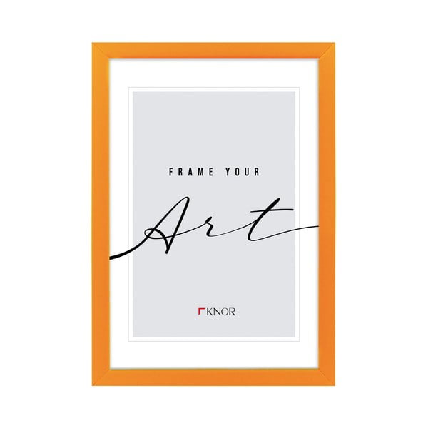 Narančasti stojeći/viseći okvir 20x26 cm – knor-image-1
