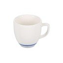 Bijela/plava porculanska šalica za cappuccino 200 ml Azul – BonBistro