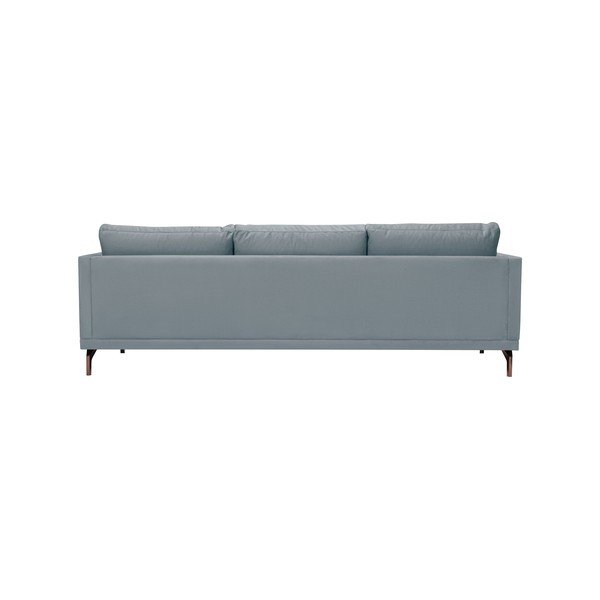 Siva trosjeda s bazom u zlatnoj boji Windsor &amp; Co Sofas Jupiter-image-3
