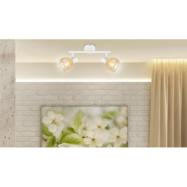 Bijela/u prirodnoj boji stropna svjetiljka ø 10 cm Atarri – Candellux Lighting-image-2