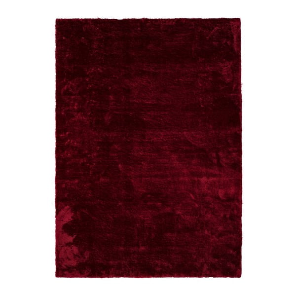Tamno crveni tepih Universal Unic Liso Rojo, 65 x 120 cm