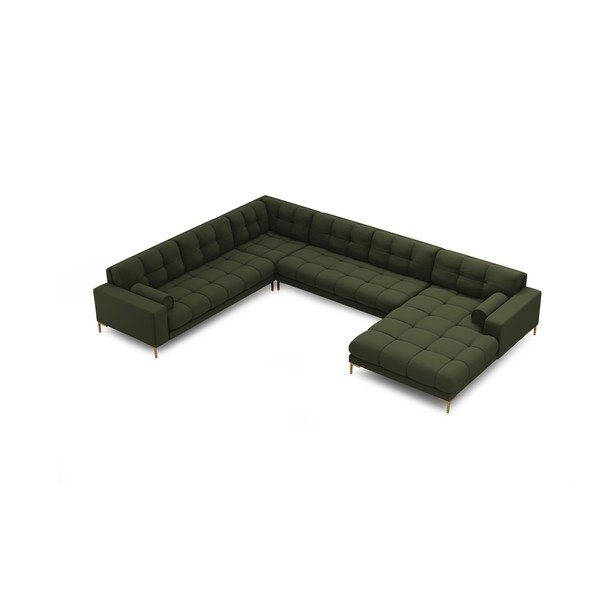 Zelena kutna garnitura (s lijevim kutom) Bali – Cosmopolitan Design-image-4