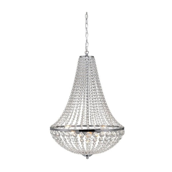 Viseća lampa u srebrnoj boji Markslöjd Granso, ⌀ 50 cm