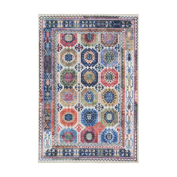 Tepih u boji s visokim udjelom pamuka Nouristan Kilim Masin 160 x 230 cm