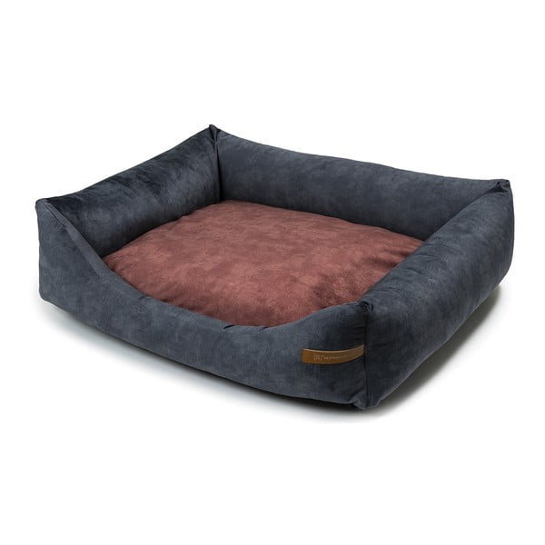 Bordo-tamno sivi krevet za pse 75x85 cm SoftBED Eco L – Rexproduct
